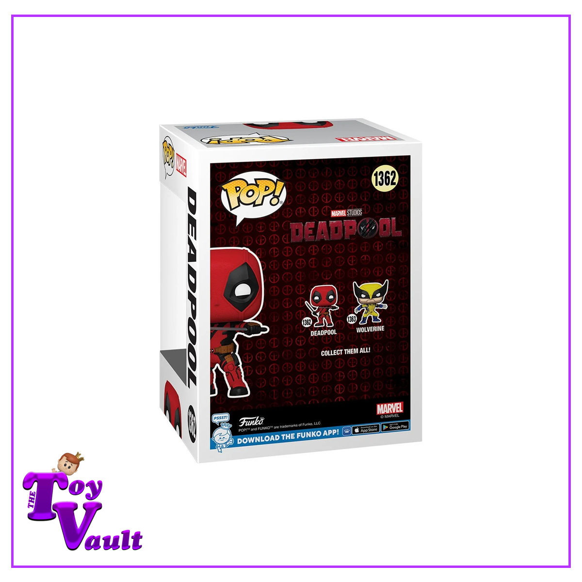 Funko Pop! Marvel Deadpool & Wolverine X Men - Deadpool with Swords #1362