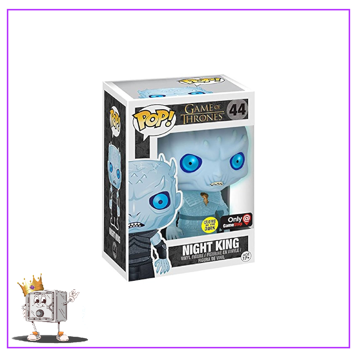 Funko Pop! Television Game of Thrones - Night King #44 Glow in the Dark GameStop Exclusive