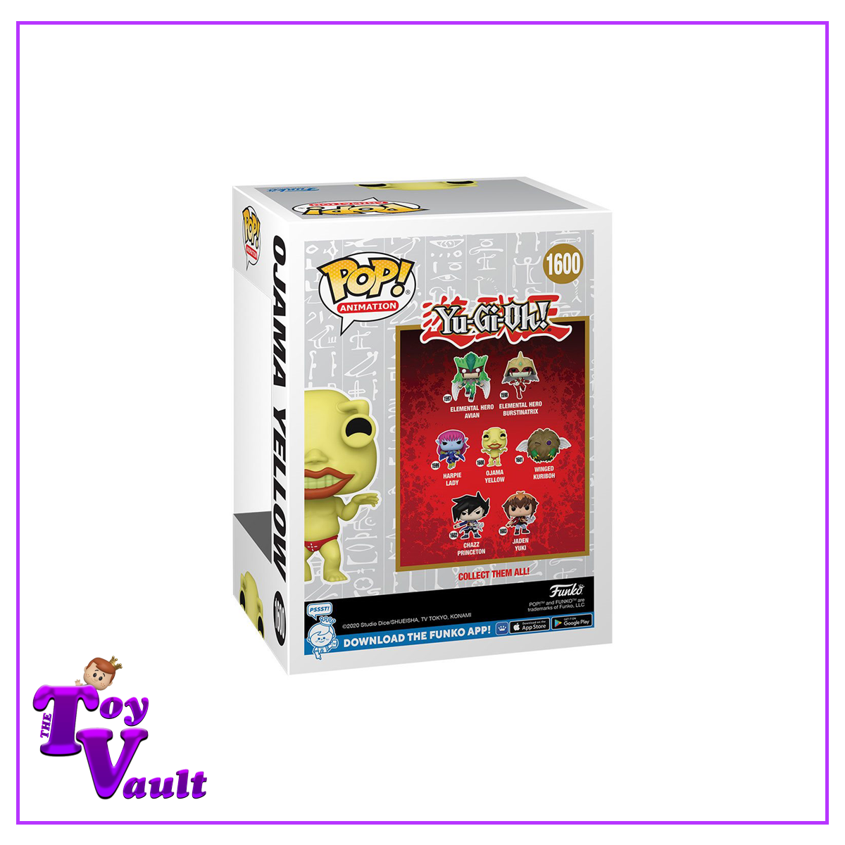 Funko Pop! Animation Yu Gi Oh - Ojama Yellow #1600