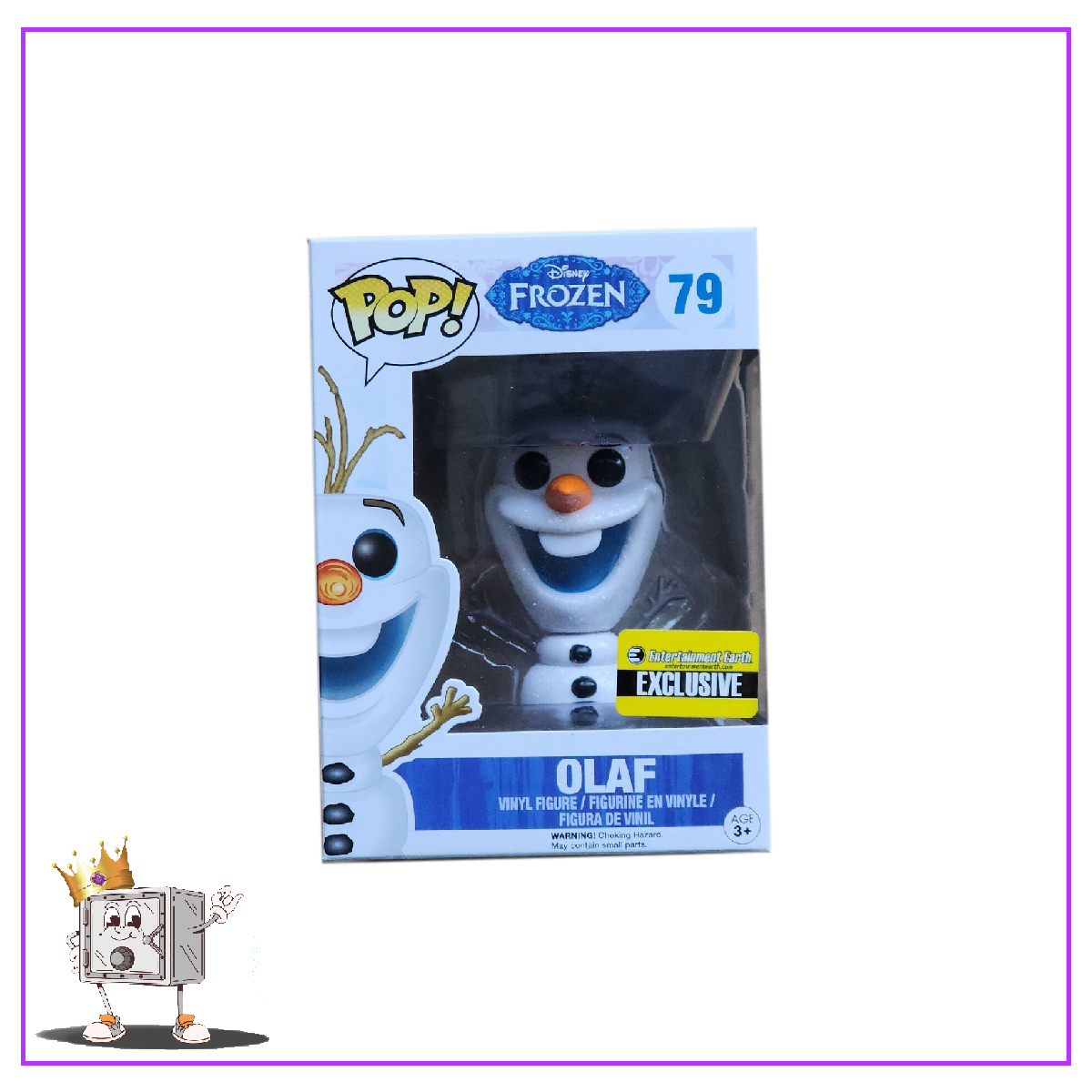 Funko Pop! Disney Frozen - Olaf #79 Entertainment Earth Exclusive