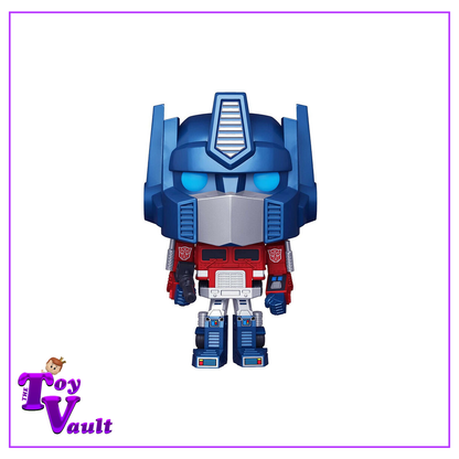 Funko Pop! Retro Toys Transformers - Optimus Prime #22 Metallic Amazon Exclusive