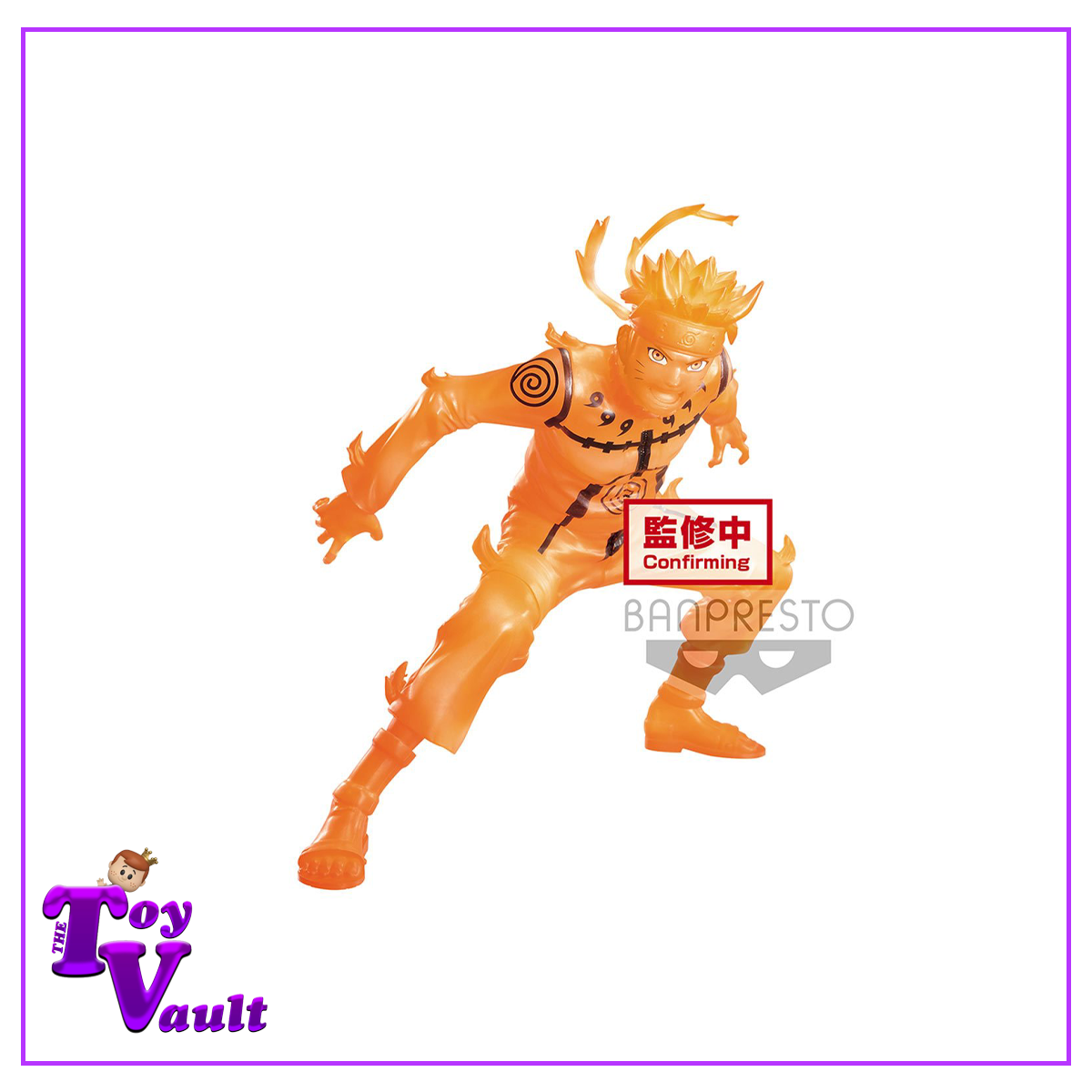 Bandai Banpresto Animation Naruto Shippuden Naruto Uzumaki Charged Vibration Stars Statue