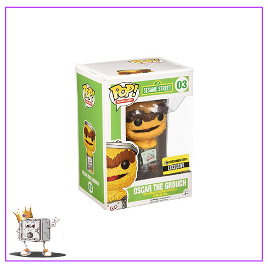 Funko Pop! Television Sesame Street - Oscar the Grouch (Orange) #03 Entertainment Earth Exclusive