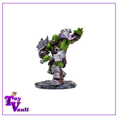 McFarlane Toys Games World of Warcraft Wave 1 - Orc Shaman Warrior (Common) 1:12 Scale Posed Figure