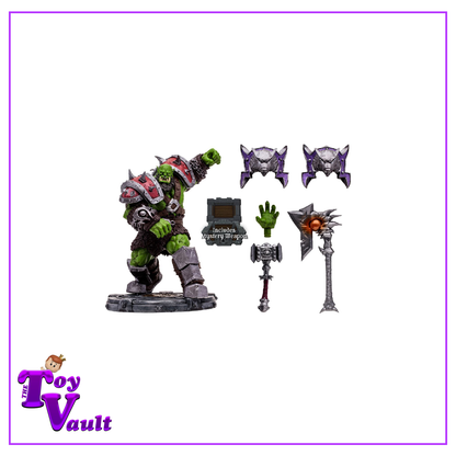 McFarlane Toys Games World of Warcraft Wave 1 - Orc Shaman Warrior (Common) 1:12 Scale Posed Figure