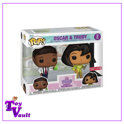 Funko Pop! Disney The Proud Family - Oscar and Trudy (2 Pack) Target Exclusive