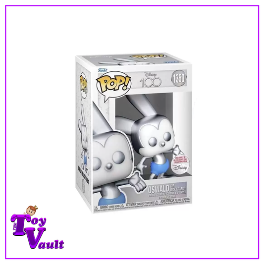 Funko Pop! Disney 100th Anniversary - Oswald the Lucky Rabbit #1350 Metallic Disney Parks Exclusive