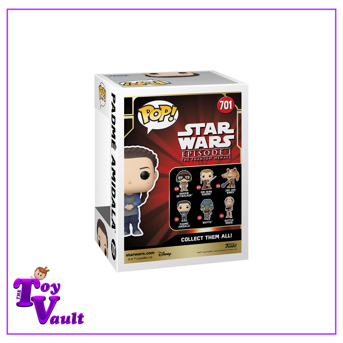 Funko Pop! Star Wars Episode 1 The Phantom Menace - Padme Amidala (Tatooine) #701