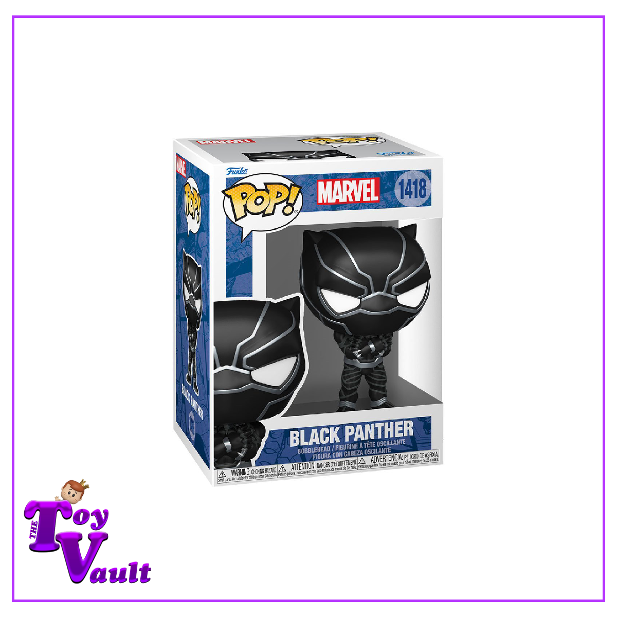 Funko Pop! Marvel Avengers Classics - Black Panther #1418