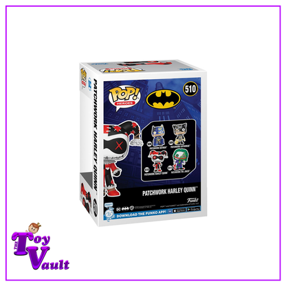 Funko Pop! DC Heroes Batman - Harley Quinn (Patchwork) #510