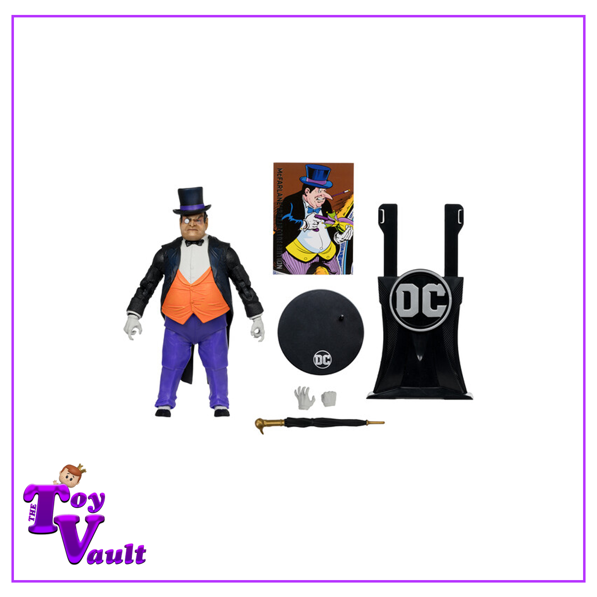 McFarlane Toys DC Heroes Classic Collector Edition Penguin 7-inch Action Figure