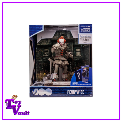 McFarlane Toys Movie Maniacs Horror WB 100: It Chapter Two Pennywise Wave 5 Limited Edition 6-Inch Scale Posed Figure