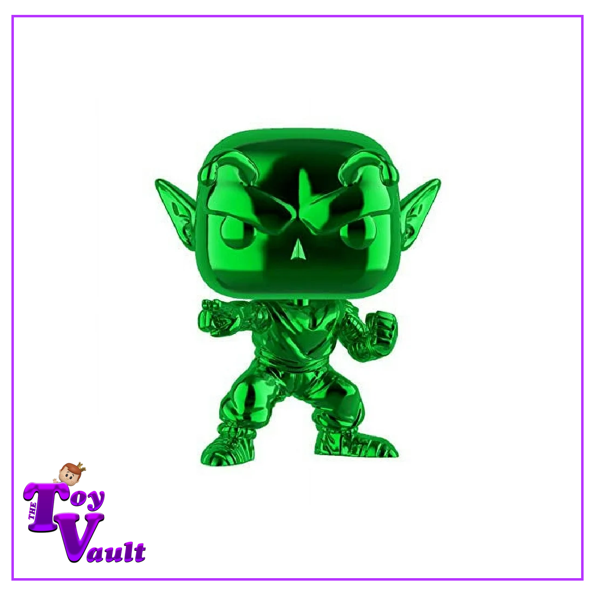 Funko Pop! Animation Dragon Ball Z - Piccolo (Green Chrome) #760 ECCC Shared Exclusive