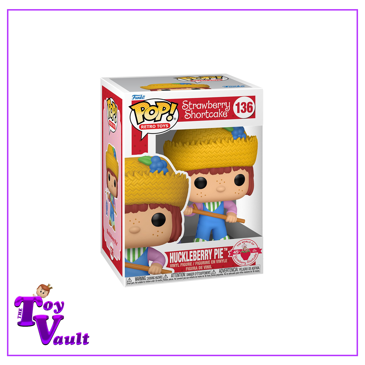 Funko Pop! Icons Strawberry Shortcake - Huckleberry Pie #136