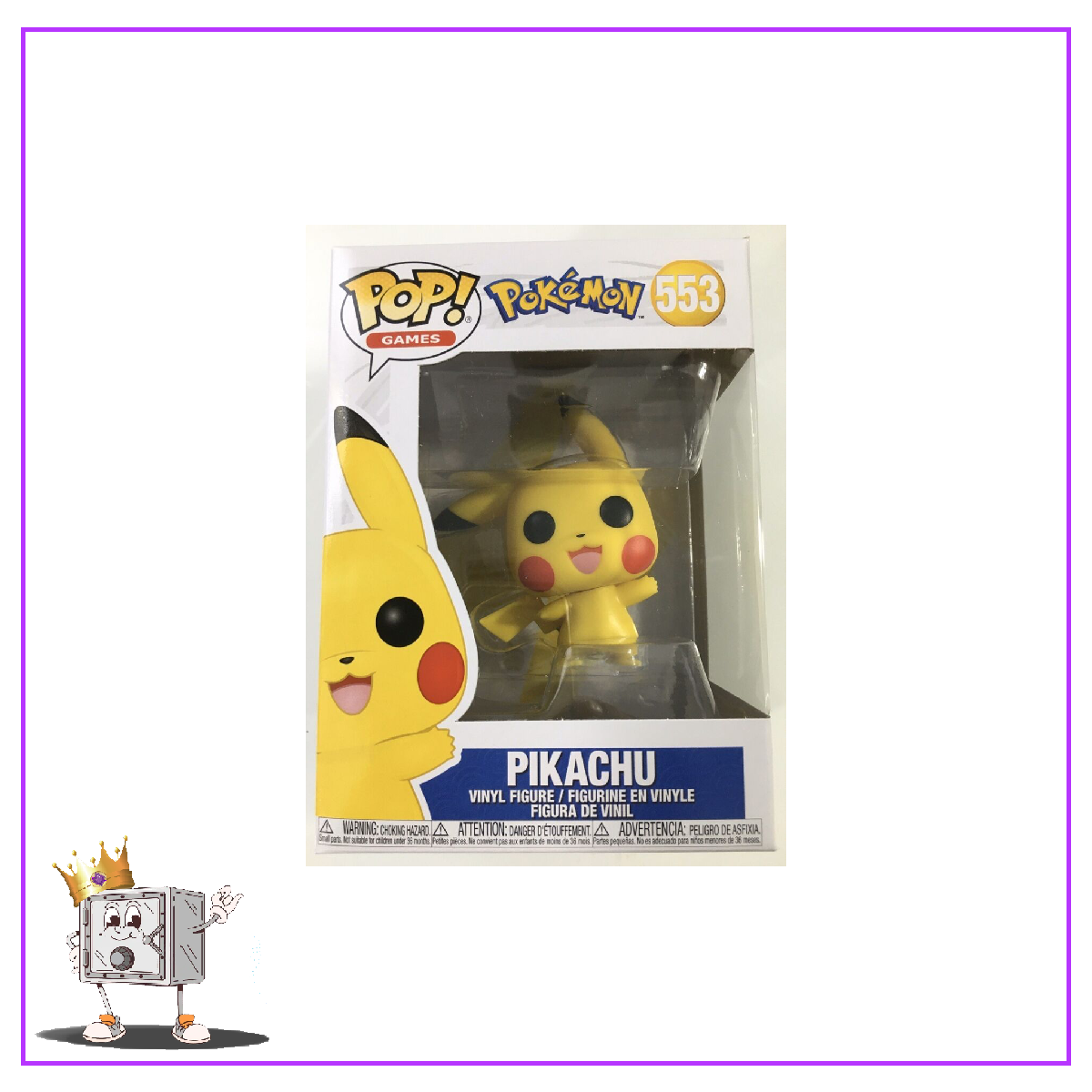 Funko Pop! Games Pokemon - Pikachu #553