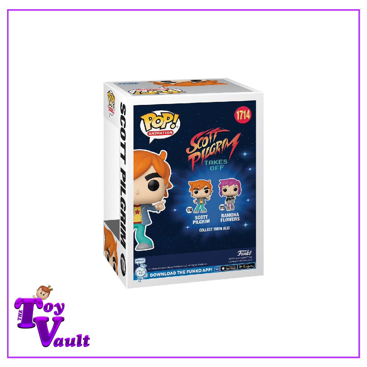 Funko Pop! Movies Scott Pilgrim Takes Off - Scott Pilgrim #1714 Preorder