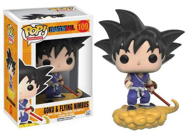 Funko Pop! Animation Dragon Ball Z - Goku and Flying Nimbus #109 (Blue)