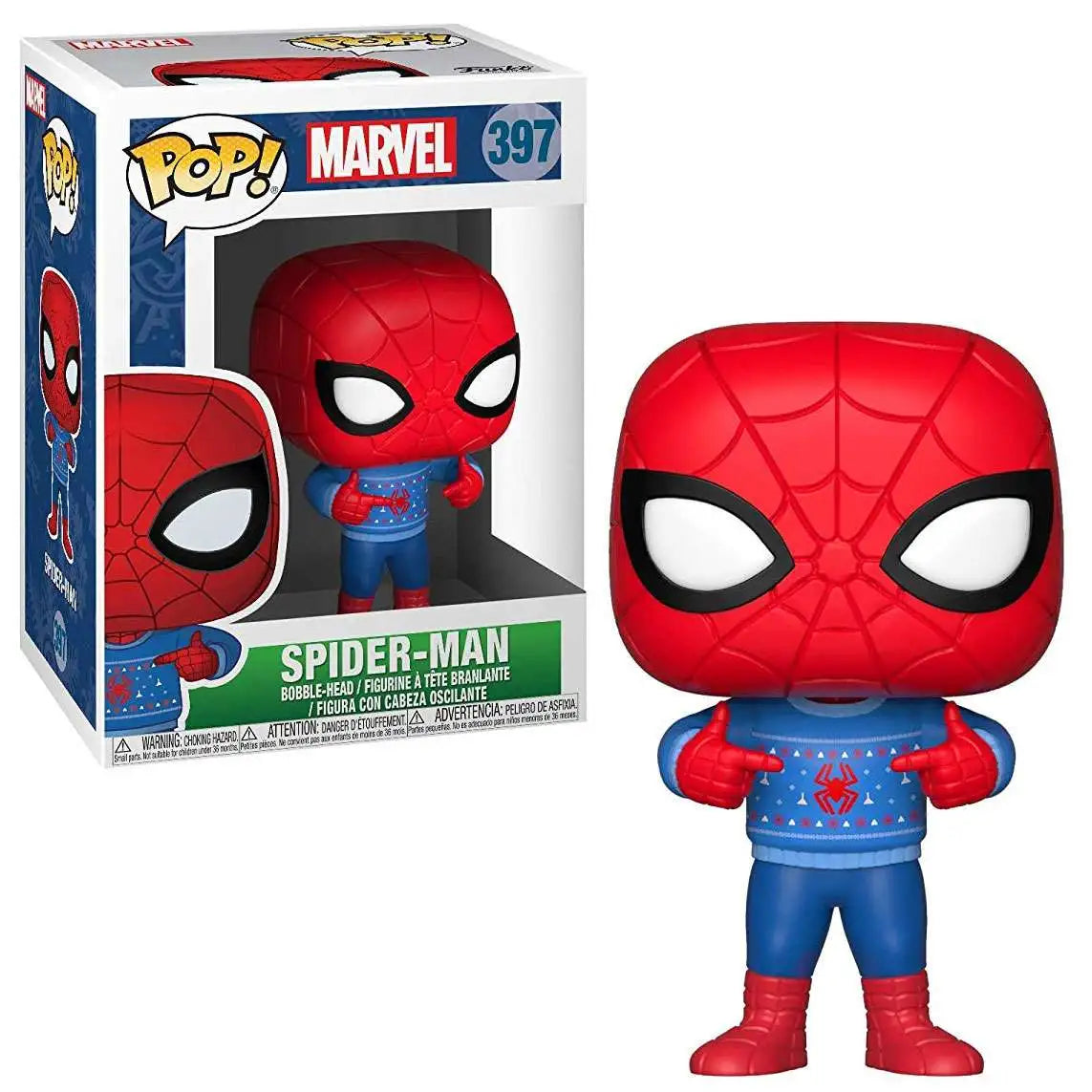 Funko Pop! Marvel - Spider-Man Holiday Sweater #397