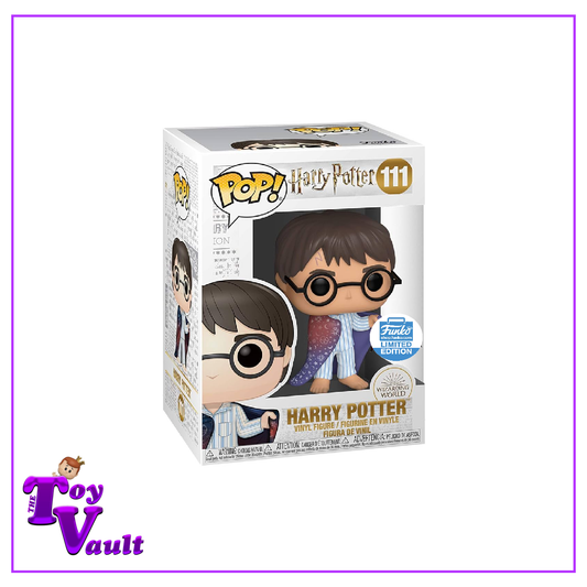 Funko Pop! Movies Harry Potter - Harry Potter (Invisibility Cloak) #111 Funko Shop Exclusive