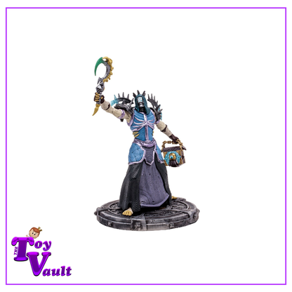 McFarlane Toys Games World of Warcraft Wave 1 - Undead Priest & Warlock (Epic) 1:12 Scale Posed Figure