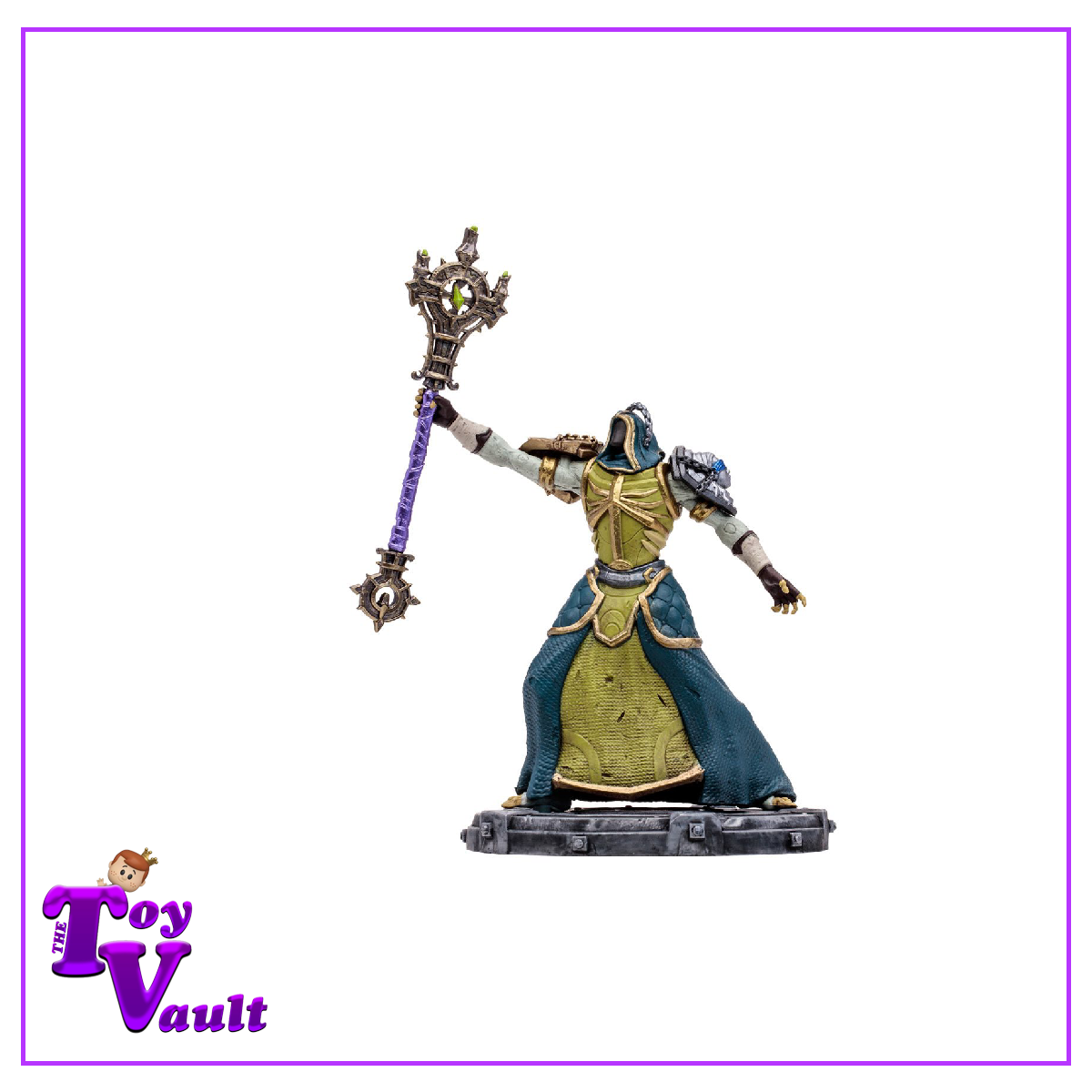 McFarlane Toys Games World of Warcraft Wave 1 - Undead Priest Warlock (Common) 1:12 Scale Posed Figure