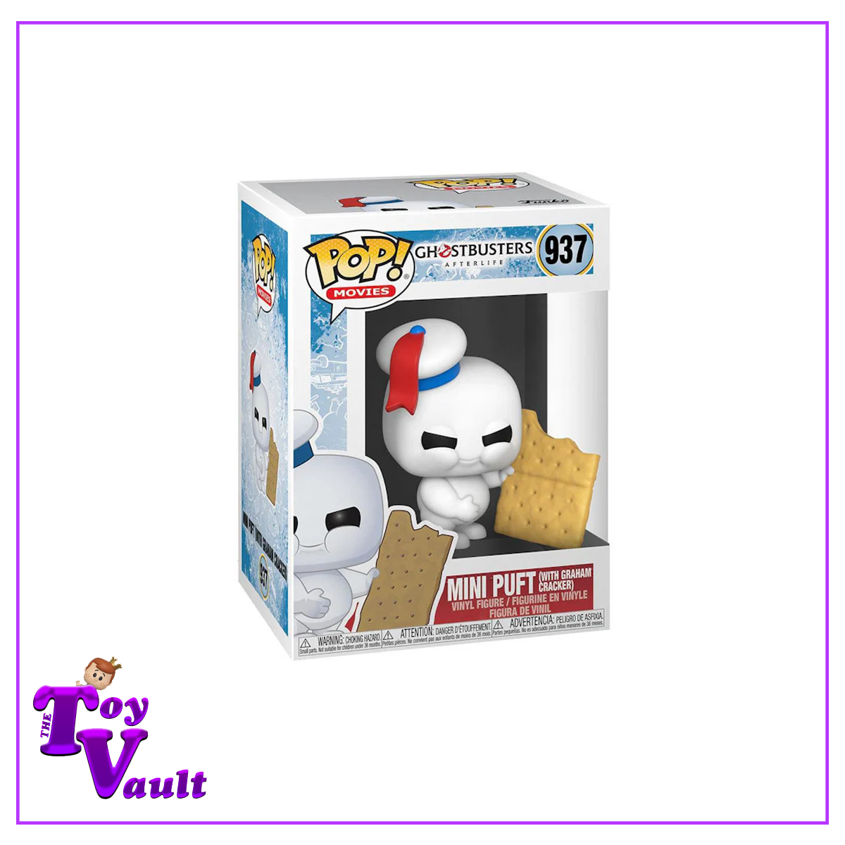 Funko Pop! Movies Ghostbusters - Mini Puft with Graham Cracker #937