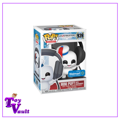 Funko Pop! Movies Ghostbusters - Mini Puft with Headphones #939 Walmart Exclusive