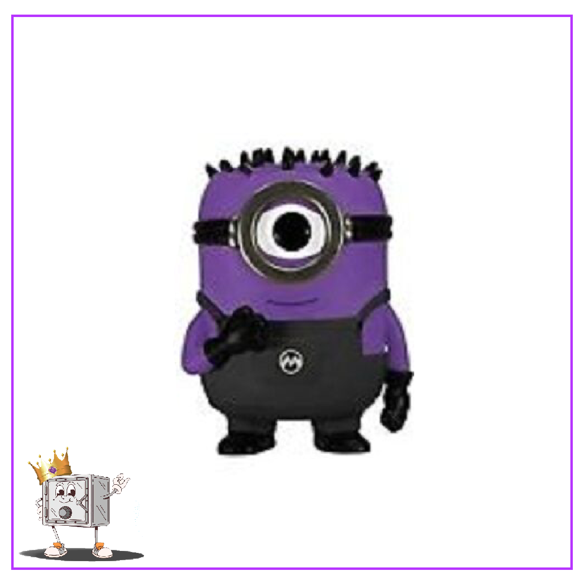 Funko Pop! Movies Despicable Me Minions - Purple Carl #35 2014 SDCC Shared Exclusive