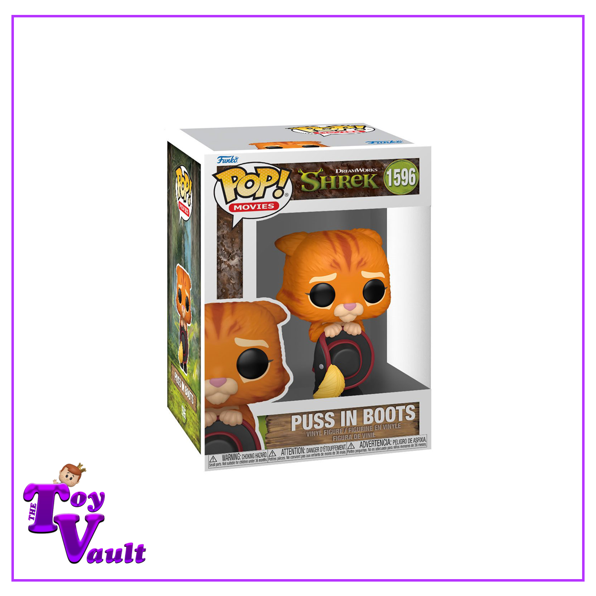 Funko Pop! Movies Shrek - Puss in Boots #1596