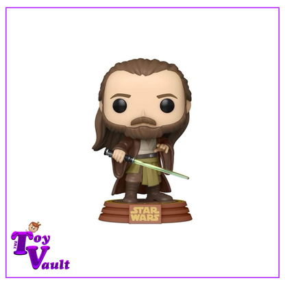 Funko Pop! Star Wars - Qui-Gon Jinn (Tatooine) #422 Amazon Exclusive