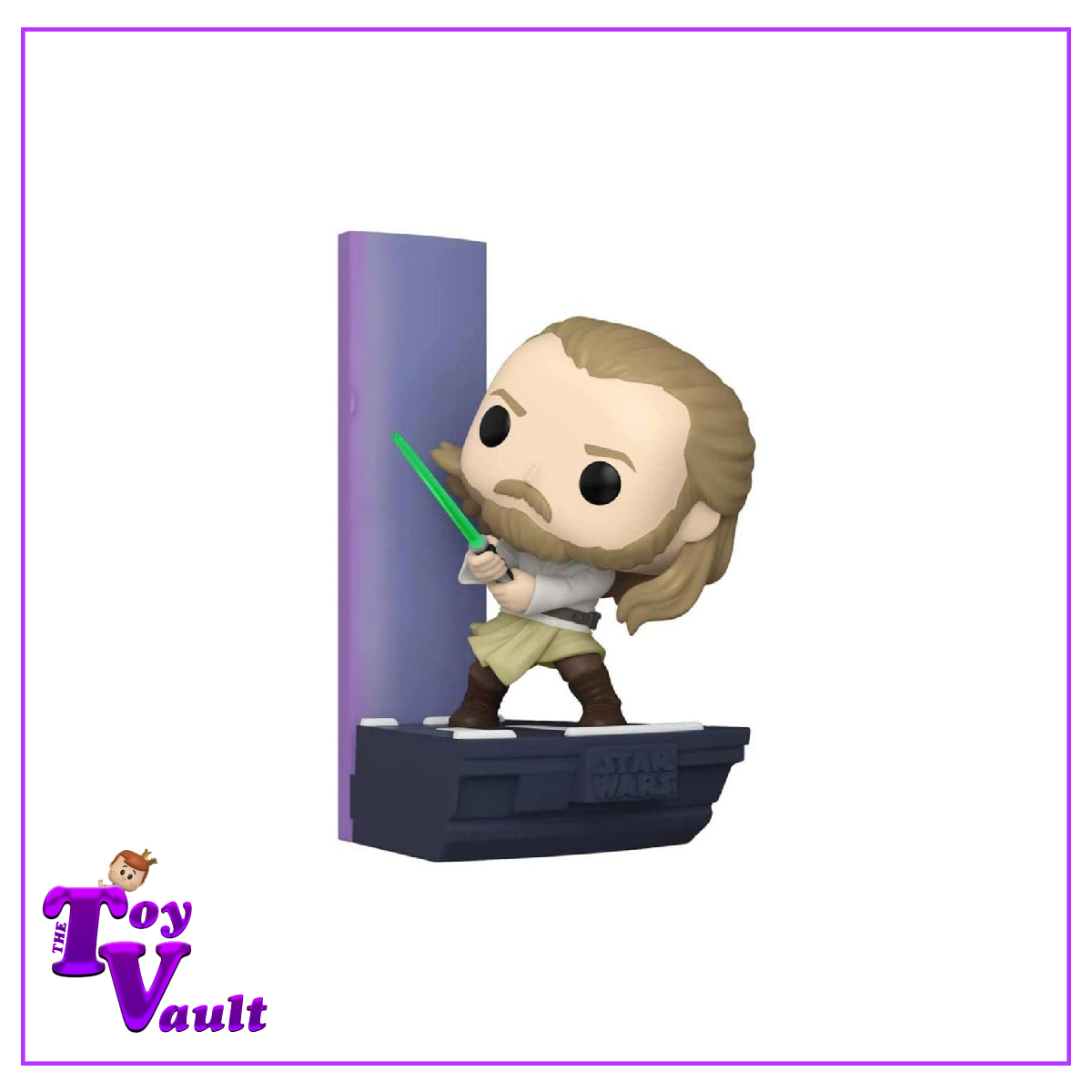 Funko Pop! Star Wars Duel of the Fates - Qui-Gon Jinn #508 Amazon Exclusive 6-inch