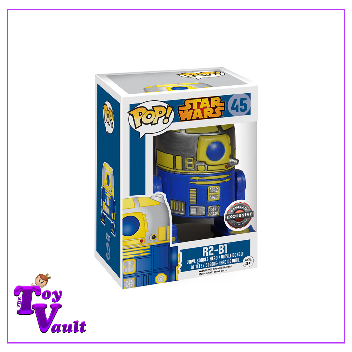 Funko Pop! Star Wars Blue Box - R2-B1 #45 GameStop Exclusive