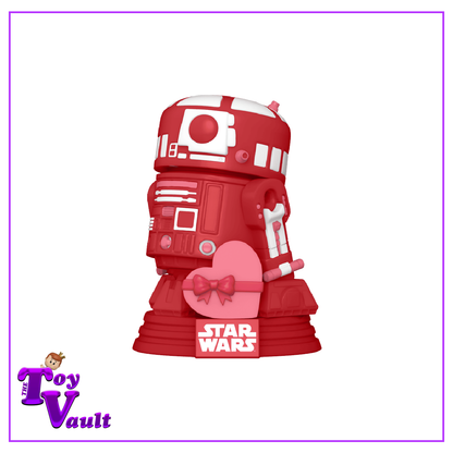 Funko Pop! Star Wars Valentine's Day - R2-D2 with Heart (Pink) #420 Funko Shop Exclusive