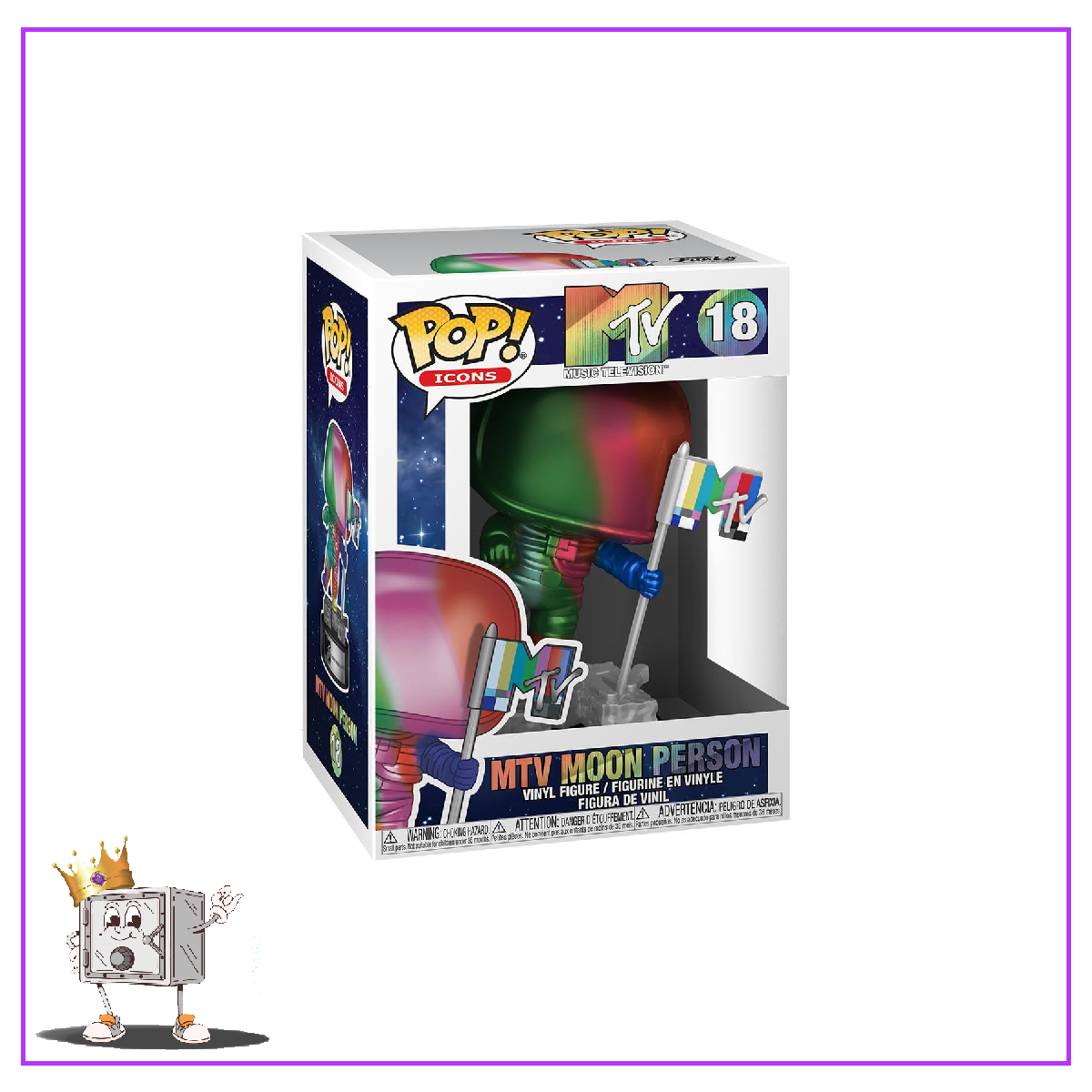 Funko Pop! Icons MTV - Rainbow Moon Person #18