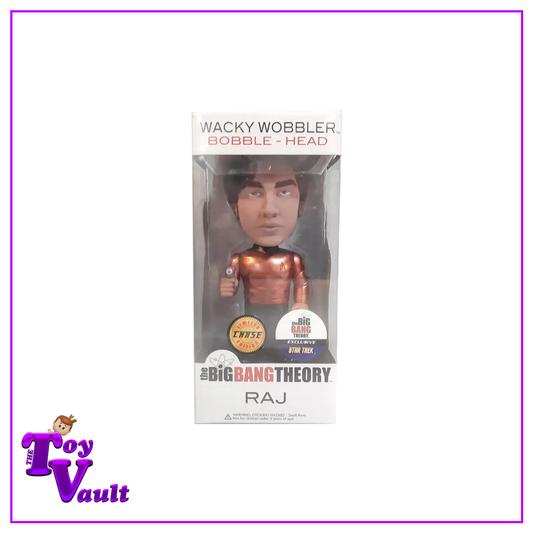 Funko Wacky Wobbler Television Big Bang Theory Star Trek - Raj Metallic CHASE Exclusive