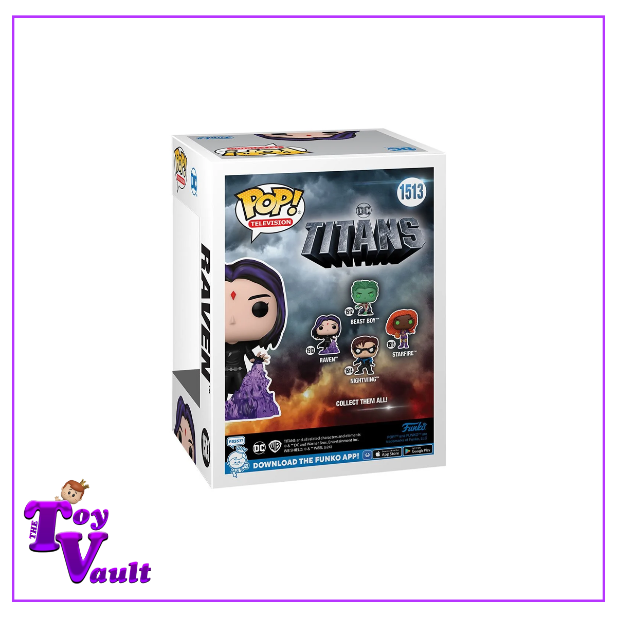 Funko Pop! DC Heroes Titans - Raven #1513