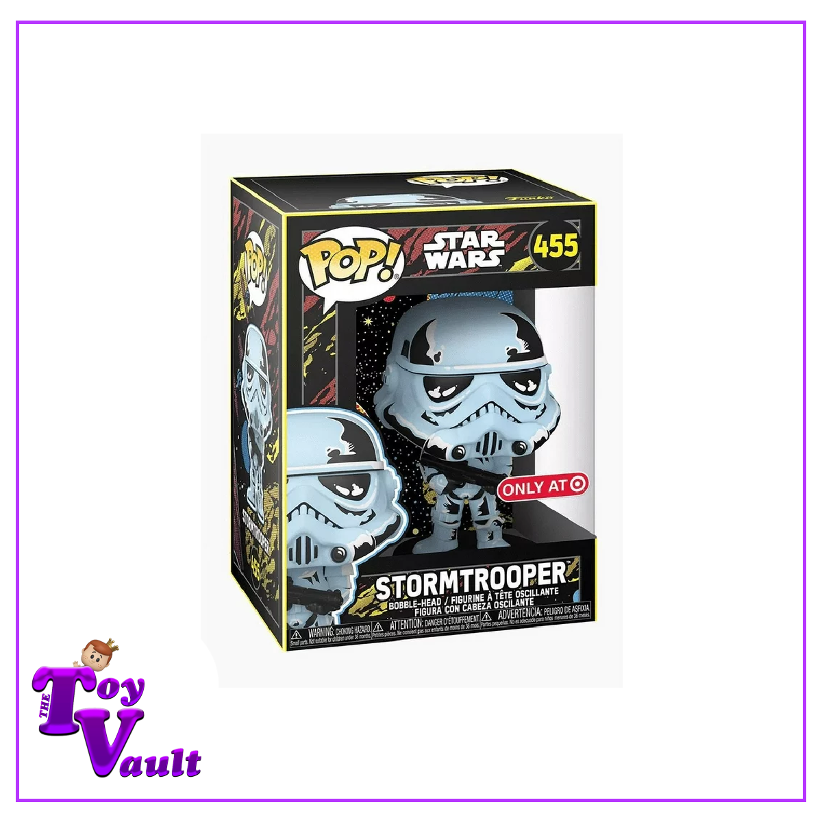 Funko Pop! Star Wars - Stormtrooper (Retro) #455 Target Exclusive