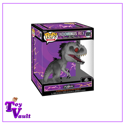 Funko Fusion Pop! Movies Jurassic Park - Indominus Rex #1005 (6-inch) with Digital Token