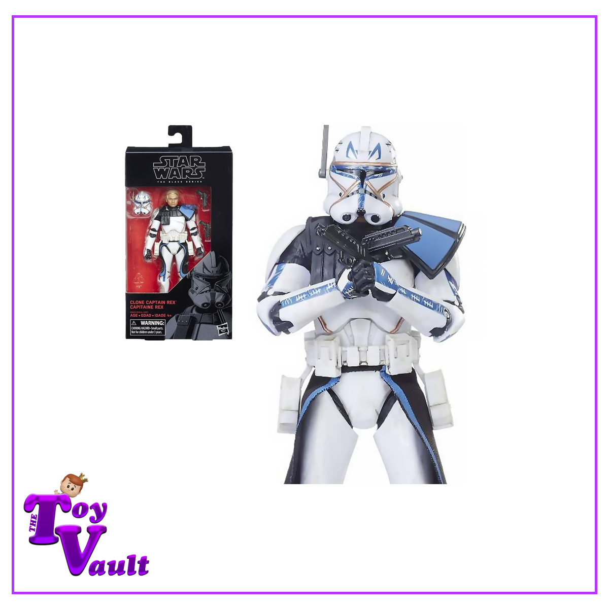 Hasbro Star Wars The Black Series Captain Rex 6-inch Action Figure