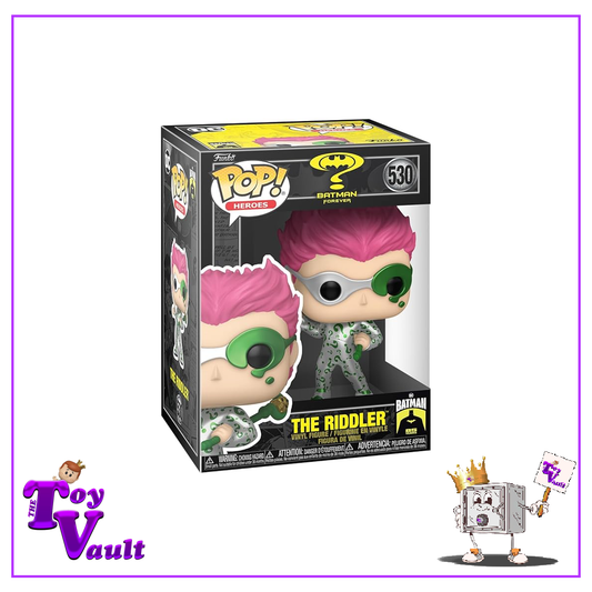 Funko Pop! DC Heroes Batman Forever - The Riddler #530 Metallic