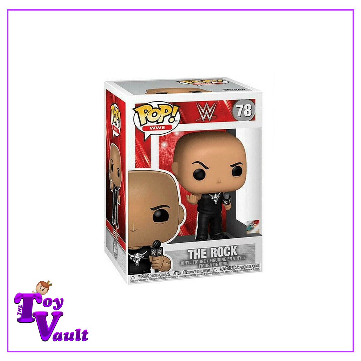 Funko Pop! Sports WWE Wrestling - The Rock #78