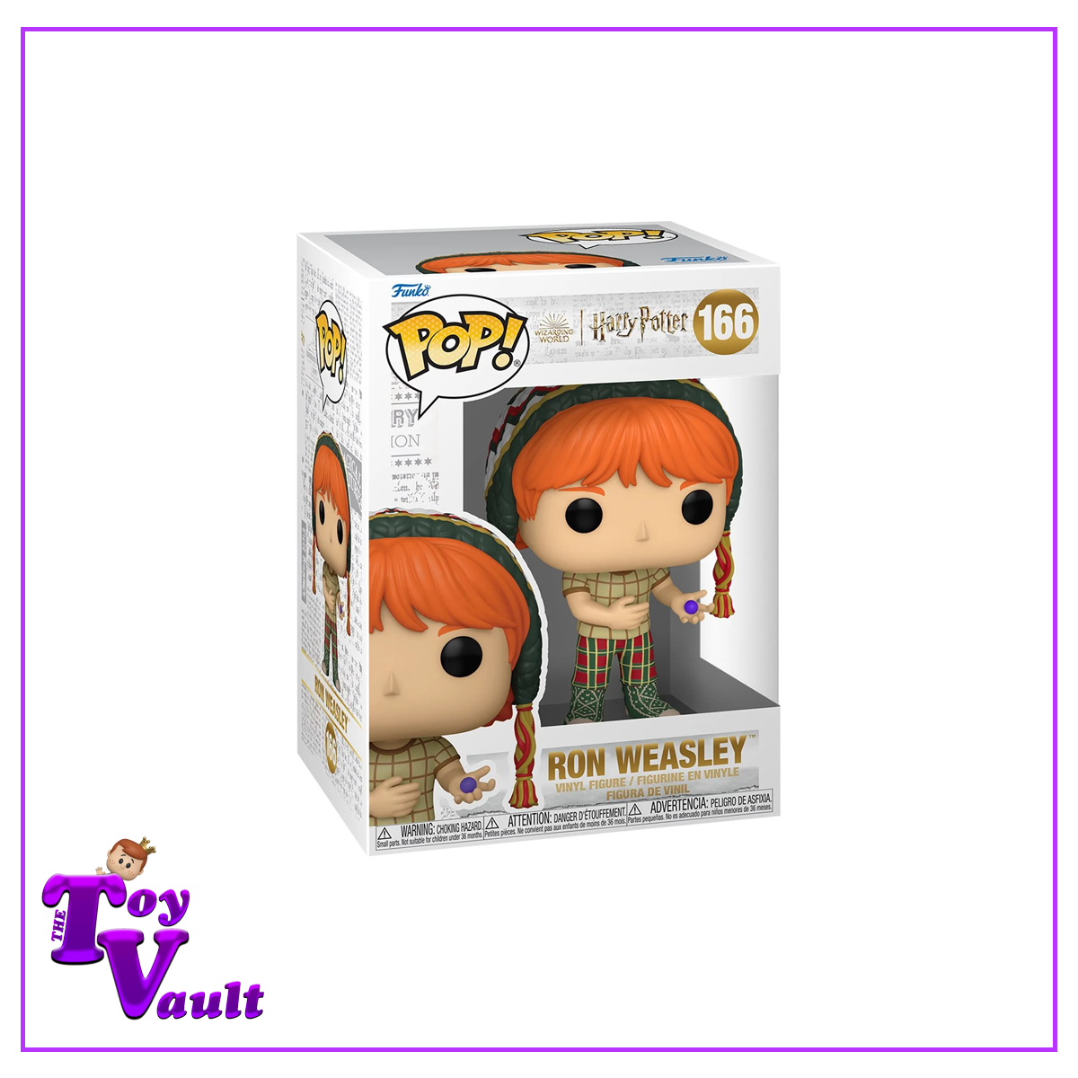 Funko Pop! Movies Harry Potter and the Prisoner of Azkaban - Ron Weasley with Candy #166