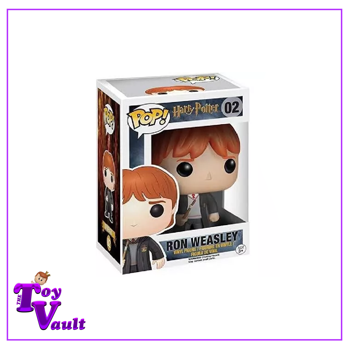 Funko Pop! Movies Harry Potter - Ron Weasley #02 *DAMAGED*