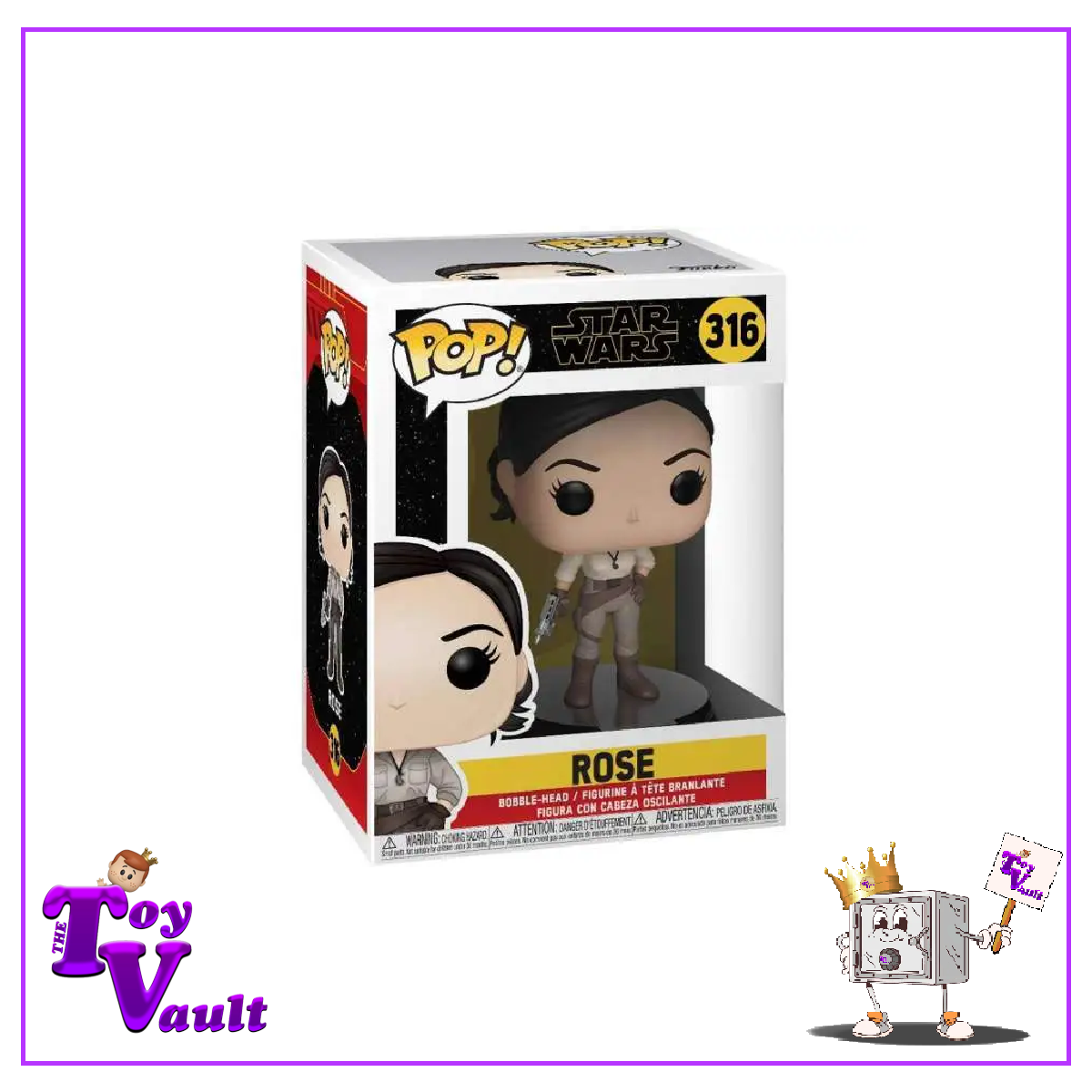 Funko Pop! Star Wars Rise of Skywalker - Rose #316