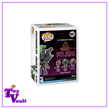 Funko Pop! Games Horror Five Nights at Freddy's Security Breach Ruin - Ruined Roxy #987