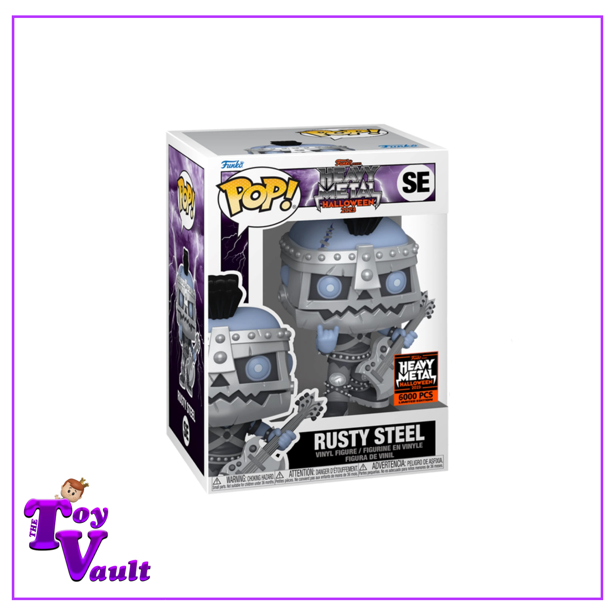 Funko Pop! Icons Horror - Rusty Steel SE Heavy Metal Halloween Exclusive LE 6,000