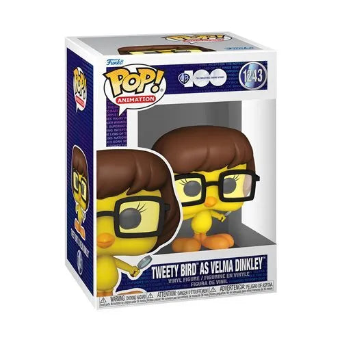 Funko Pop! Television Looney Tunes x Scooby Doo - Tweety as Velma #1243