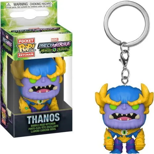 Funko Pocket Pop! Marvel Mech Strike - Thanos Keychain