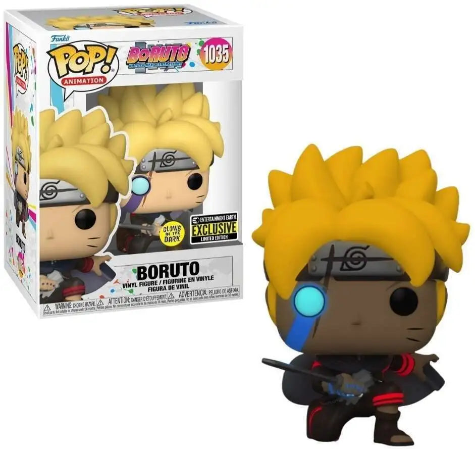 Funko Pop! Animation Boruto - Boruto #1035 Glow in the Dark Entertainment Earth Exclusive