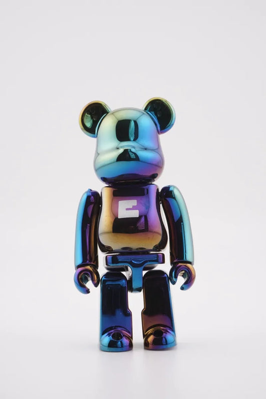 Medicom BE@RBRICK Series 43 Iridescent Letter E Bearbrick (100%)